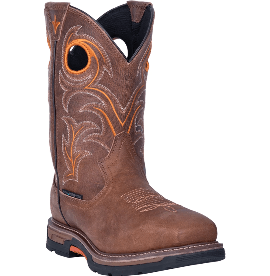 Dan Post Boots Dan Post Men's Storms Eye Brown Waterproof Work Boots DP56414