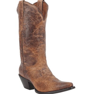 Dan Post Boots Dan Post Women's Colleen Tan Leather Cowgirl Boots DP4095