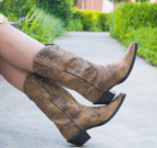 Dan Post Boots Dan Post Women's Colleen Tan Leather Cowgirl Boots DP4095
