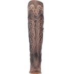 DAN POST Boots Dan Post Women's Kommotion Chocolate Leather 20" Western Boots DP4342