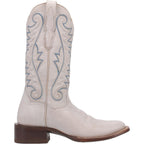 DAN POST Boots Dan Post Women's Sugar White Square Toe Leather Cowgirl Boots DP4999