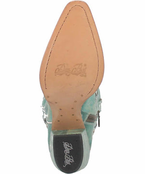 DAN POST Boots Dan Post Women's Tiany Caribbean Sea Turquoise Zip Cowgirl Boots DP4338
