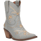 DAN POST Boots Dingo Women’s #Primrose Blue Floral Ankle Western Booties DI 748