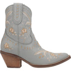 DAN POST Boots Dingo Women’s #Primrose Blue Floral Ankle Western Booties DI 748
