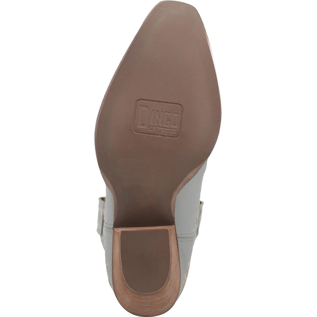 DAN POST Boots Dingo Women’s #Primrose Blue Floral Ankle Western Booties DI 748