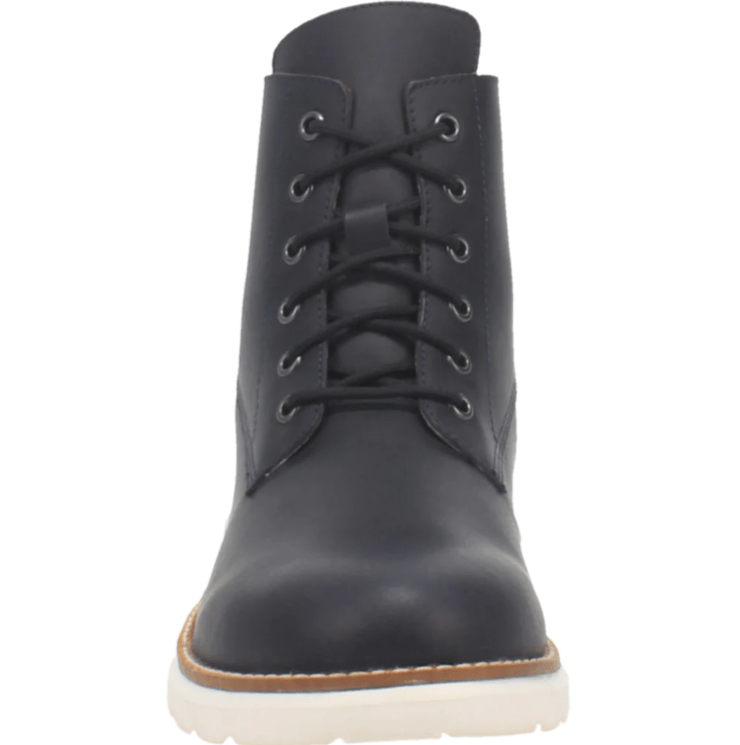 Dingo Boots Dingo Men's #Blacktop Navy Leather Lace Up Boots DI 311