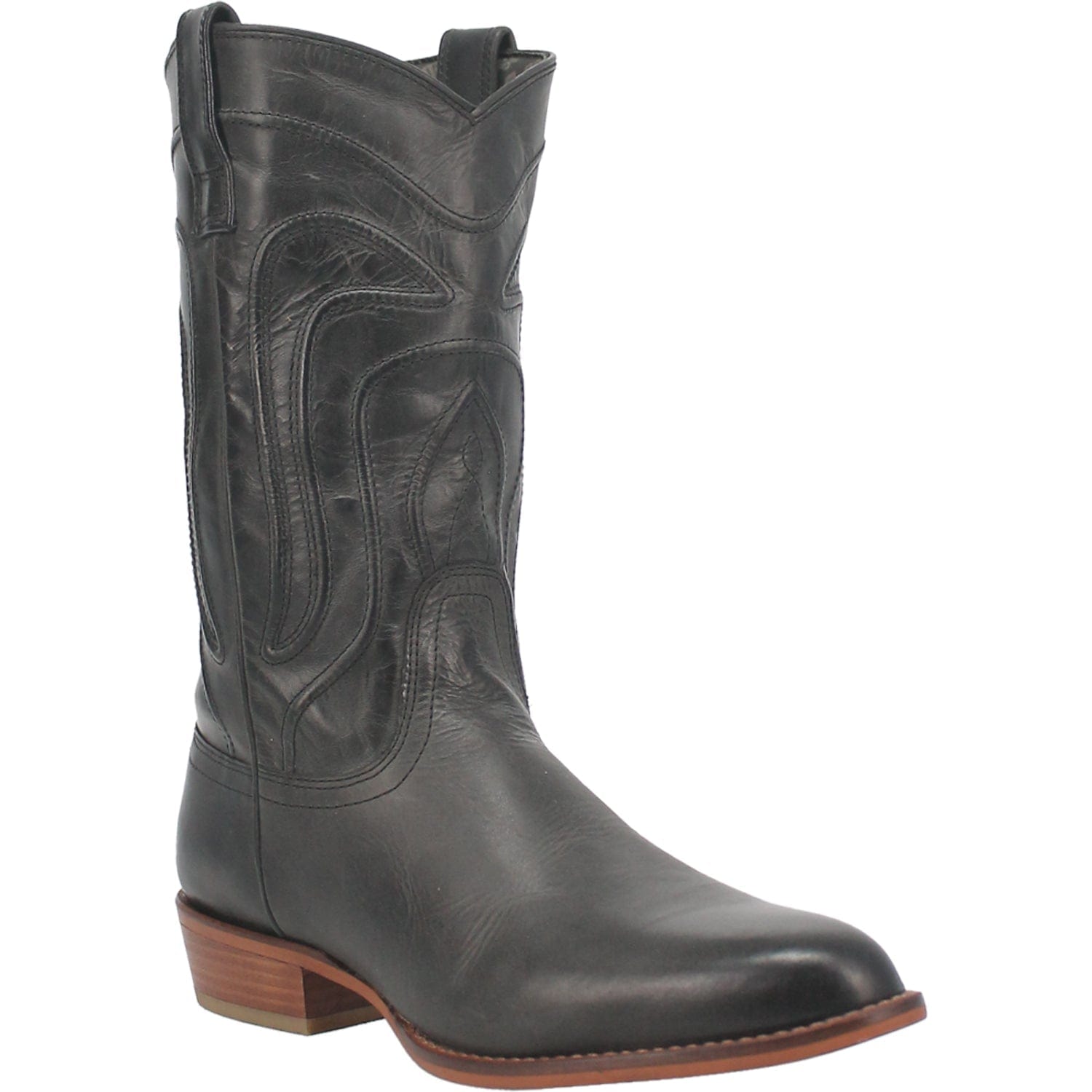 Dingo Boots Dingo Men's #Montana Black Leather Cowboy Boots DI 316