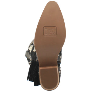 Dingo Boots Dingo Women's #Dream Catcher Black Leather Boots DI 267