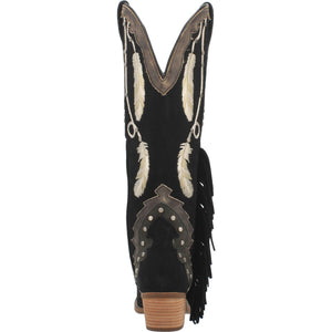 Dingo Boots Dingo Women's #Dream Catcher Black Leather Boots DI 267