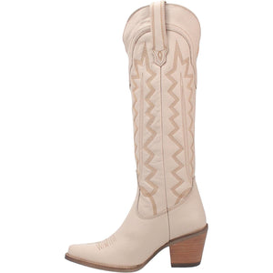 DINGO Boots Dingo Women's High Cotton Sand Leather Cowgirl Boots DI 936