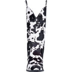 Dingo Boots Dingo Women's Live a Little Black Leather Boots DI 127