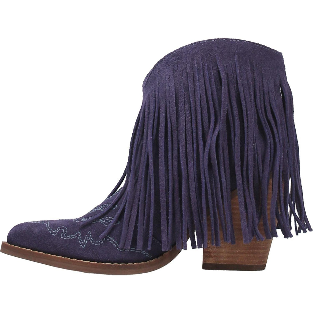 DINGO Boots Dingo Women's Plum Tangles Leather Booties DI 908