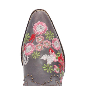 Dingo Boots Dingo Women's #Poppy Lavender Floral Leather Cowgirl Boots DI 732