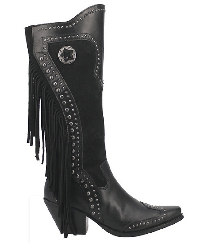 Dingo fringed cowgirl boots hot sale