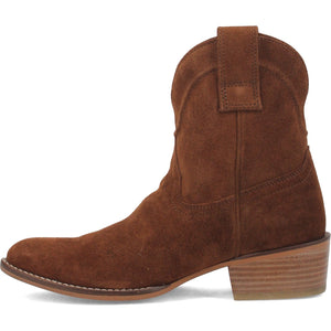 Dingo Boots Dingo Women's Tumbleweed Whiskey Suede Leather Booties DI 561