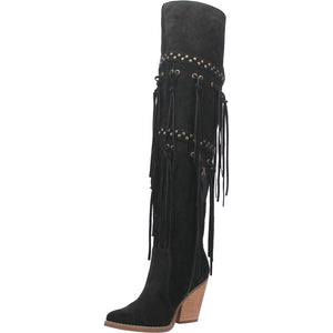 Dingo Boots Dingo Women's #Witchy Woman Black Tall Western Boots DI 268