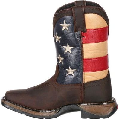 DURANGO BOOTS Boots Durango Big Kids Lil' Rebel American Flag Western Boots DBT0160