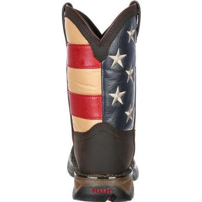 DURANGO BOOTS Boots Durango Big Kids Lil' Rebel American Flag Western Boots DBT0160