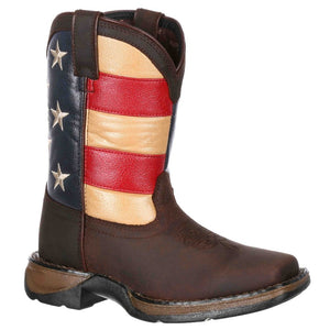 DURANGO BOOTS Boots Durango® Lil' Rebel™ Little Kids American Flag Cowboy Boots DBT0159
