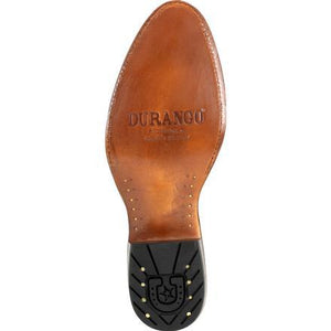 DURANGO BOOTS Boots Durango Men's Premium Exotic Full-Quill Ostrich Oiled Saddle Western Boot DDB0277