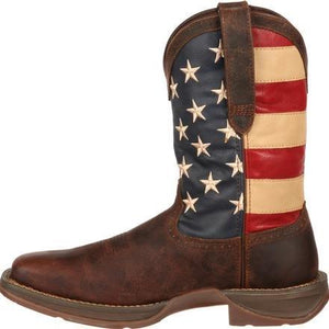 DURANGO BOOTS Boots Durango® Men's Rebel™ Patriotic Pull-On Western Flag Boot - DB5554