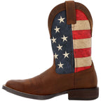 DURANGO BOOTS Boots Durango Men's Saddlebrook Brown Union Flag Western Boots DDB0446