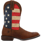 DURANGO BOOTS Boots Durango Men's Saddlebrook Brown Union Flag Western Boots DDB0446