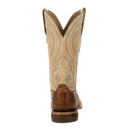 DURANGO BOOTS Boots Durango Women's Premium Sunset Wheat Exotic Full-Quill Ostrich Western Boots DRD0388