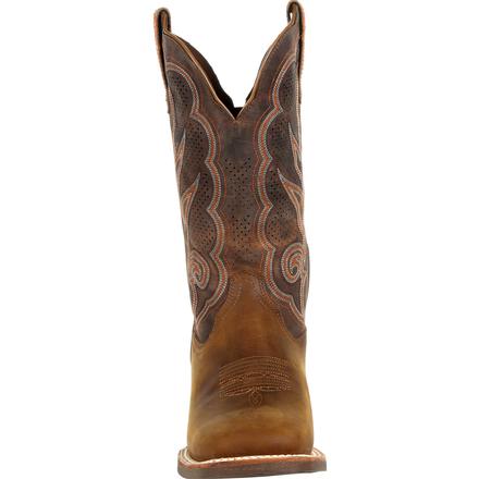 DURANGO BOOTS Boots Durango Women's Rebel Pro Cognac Ventilated Square Toe Western Boot - DRD0376