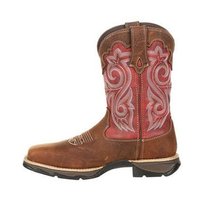 DURANGO BOOTS Boots Durango Women's Rebel Waterproof Square/ Composite Toe Western Work Boots - DRD0220