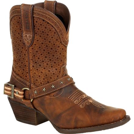 Durango Boots Durango® Crush Women's Brown Ventilated Shortie Boot DRD0375