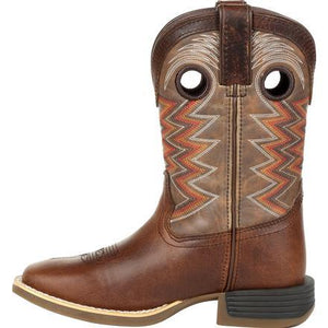 Durango Boots Durango® Lil' Rebel Pro™ Big Kid's Tiger Eye Western Boot DBT0226Y