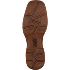 Durango Boots Durango Rebel Coffee and Cactus Pull-on Western Boot DB5416