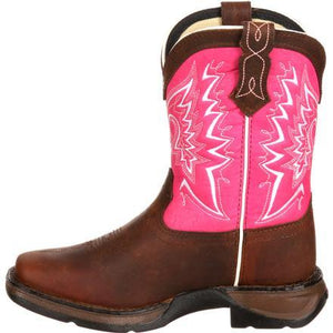 Durango Boots Lil' Durango® Big Kid Let Love Fly Western Boot DWBT094
