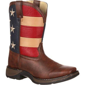 Durango Boots Lil' Durango® Kids Patriotic Flag Western Boot BT245