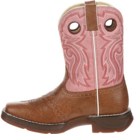 Durango Boots Lil' Durango® Little Kid Tan Lacey Western Boot BT287