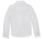 Ely & Walker Shirts Ely & Walker Girls White Long Sleeve Western Shirt 15521905