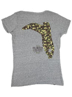 Florida Cracker Trading Company Shirts Florida Cracker Trading Co. Women's Camo Signature Boot SS Tee