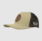 FLORIDA CRACKER TRADING Hats Florida Cracker Trading Men's Khaki/Brown Trucker Ball Cap