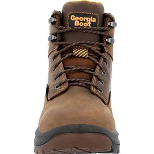 GEORGIA BOOT Boots Georgia Boot Men's Chocolate Waterproof Lace-to-Toe Work Boots GB00522