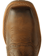 HH BROWN Boots Double H Men’s ICE Collection Old Town Folklore Brown Cowboy Boots DH3560