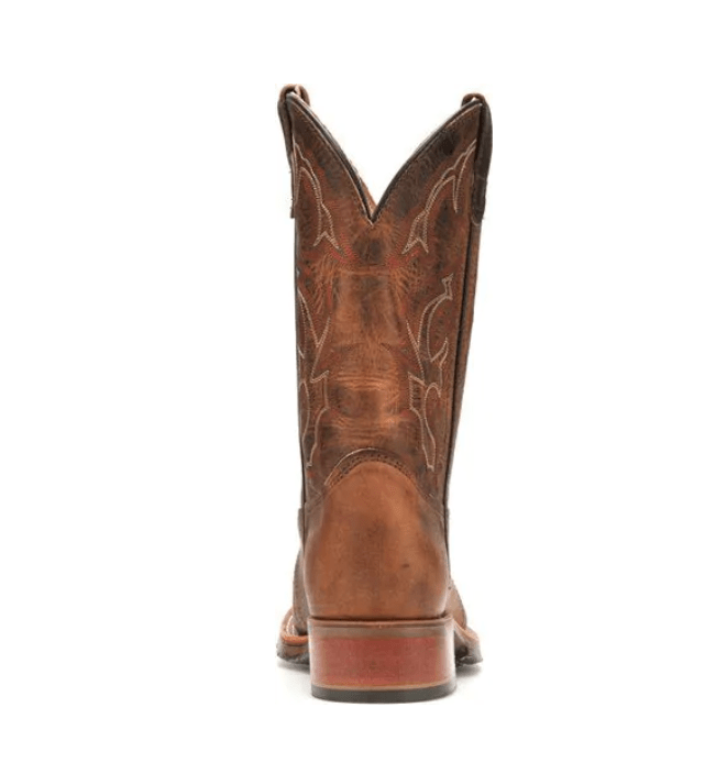 HH BROWN Boots Double H Men’s ICE Jase Old Town Folklore Leather Brown Roper Boots DH3560