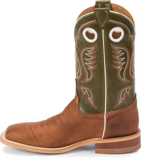 Justin Boots Boots Justin Men's Bent Rail Austin Cognac Western Boots BR307