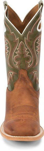 Justin Boots Boots Justin Men's Bent Rail Austin Cognac Western Boots BR307