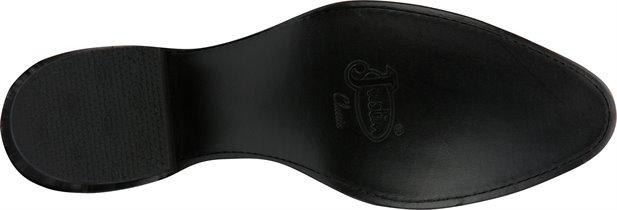 Justin Boots Boots Justin Men's Buck Black Round Toe Cowboy Boots - 1409