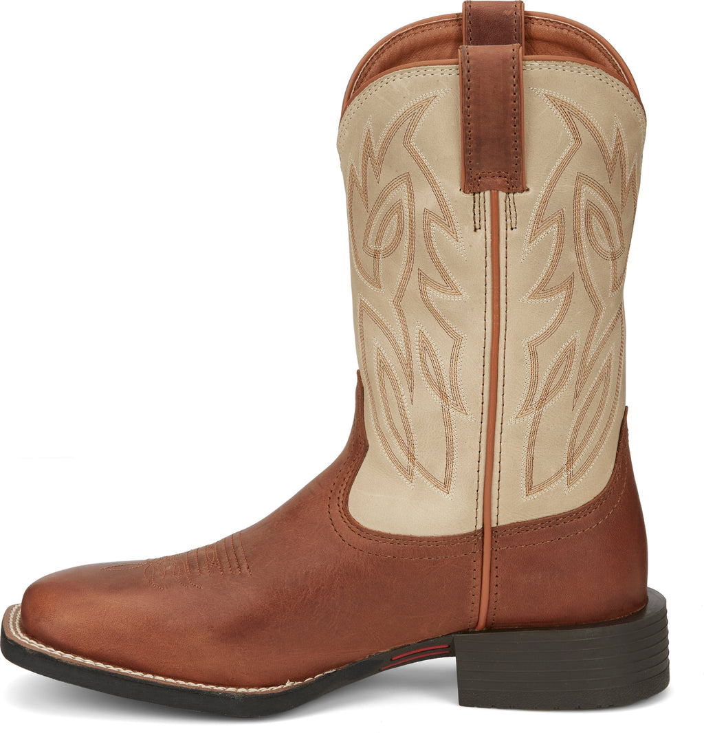 JUSTIN BOOTS Boots Justin Men's Canter Whiskey Brown Western Boots SE7511
