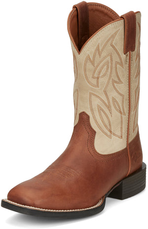 JUSTIN BOOTS Boots Justin Men's Canter Whiskey Brown Western Boots SE7511