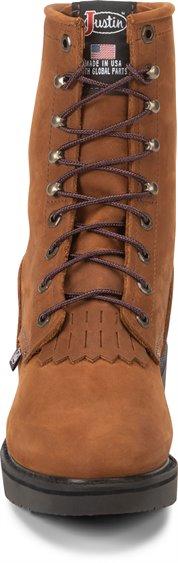 Justin Boots Boots Justin Men's Conductor Brown 8 Soft Toe Work Boots 760
