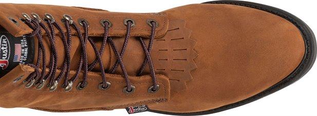 Justin Boots Boots Justin Men's Conductor Brown 8 Soft Toe Work Boots 760