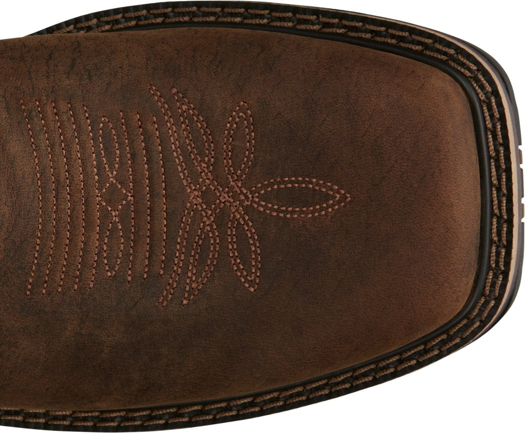 Justin Boots Boots Justin Men's George Strait Fireman Tan Square Toe Cowboy Boots - GR9062